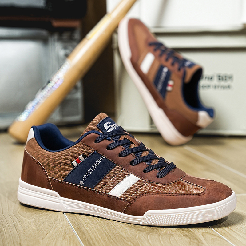 New Plus Size Denim Men's Outdoor Casual Shoes