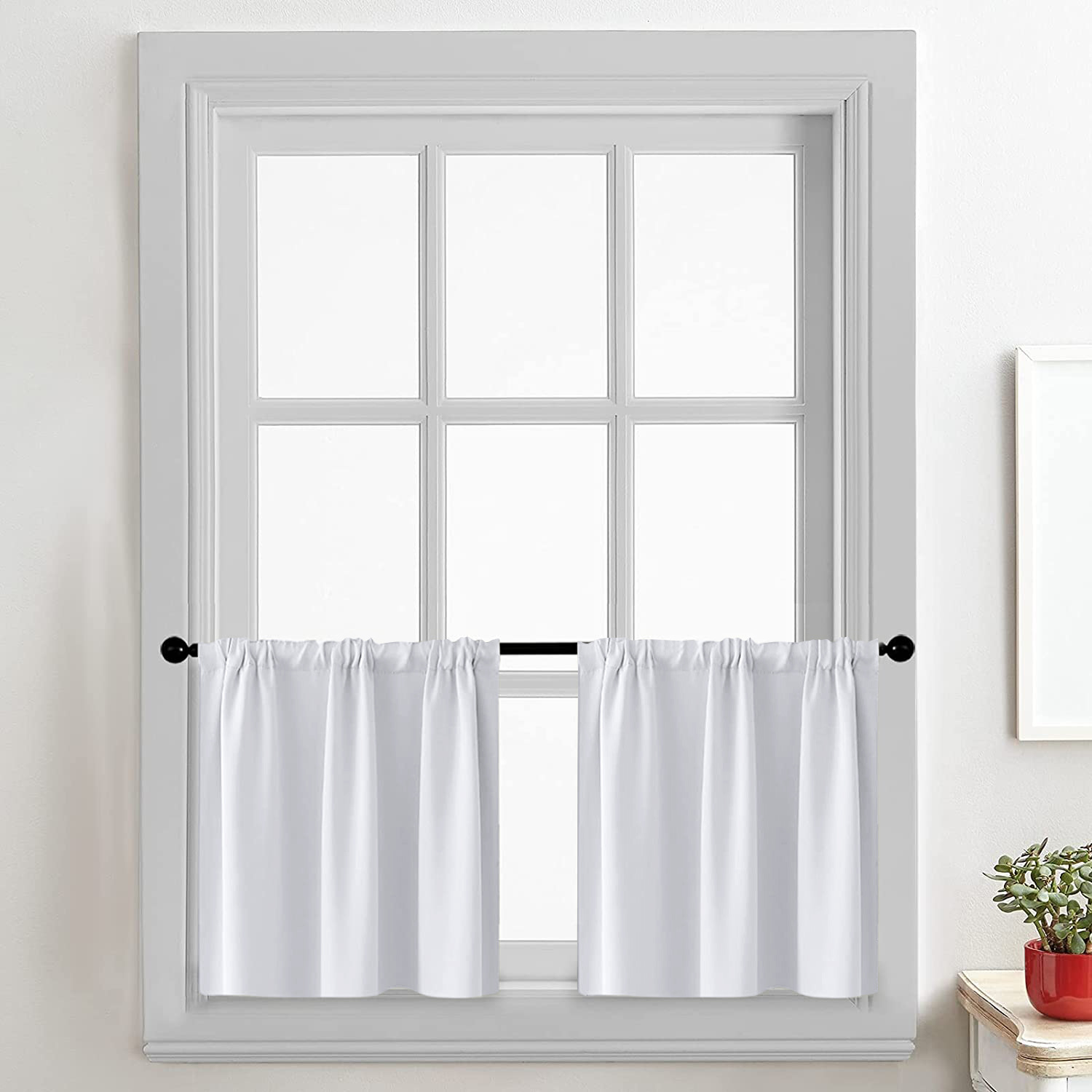 Shade Solid-color  High-precision Short Curtain