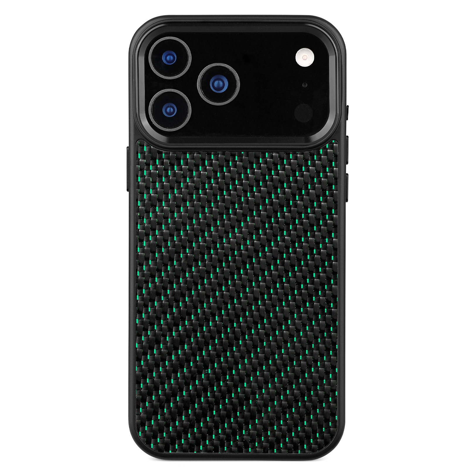 New Metal Frame Carbon Fiber Phone Shell
