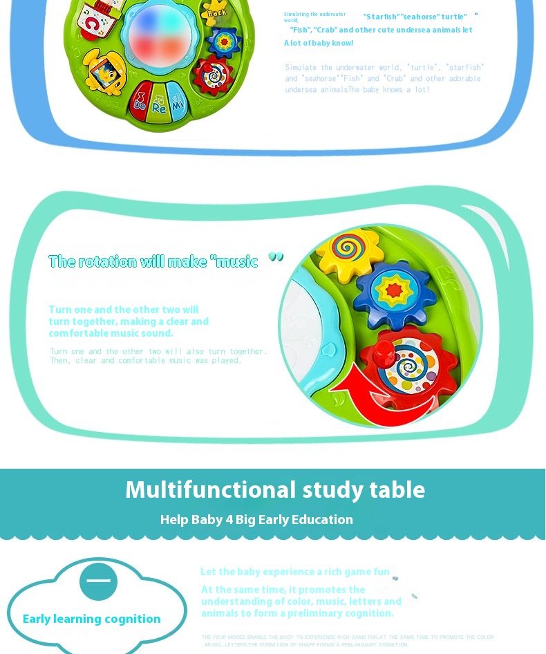 Mini Electronic tastatur Early Childhood Education Drum - Miniatyr 11