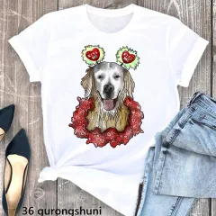Summer Women's Clothing Schnauzer Dog Women's Printed Wear Clothes T-shirt Women - H2060 - View 1