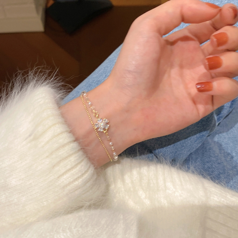 Super Flash Zircon Love Women's Bracelet - Picture 11 of 31