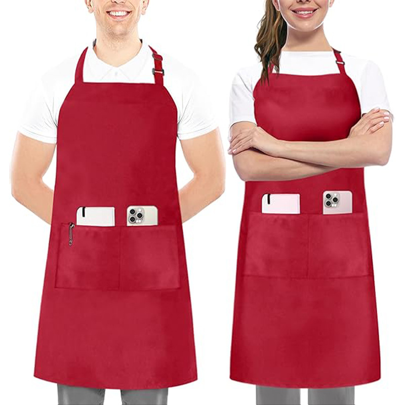 Customizable Waterproof Polyester Apron For Home And Work Use 7