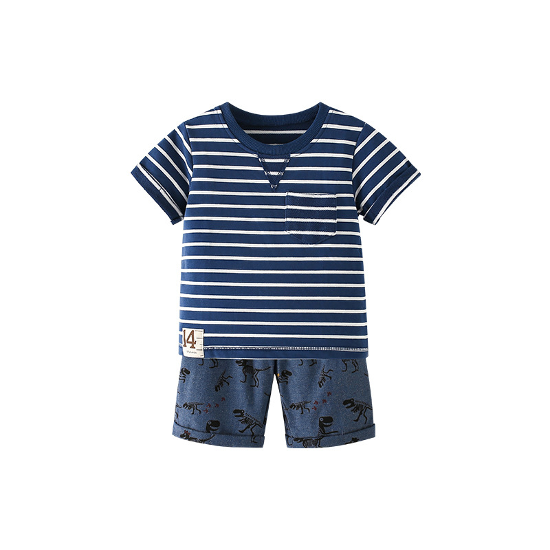 Fashionable Casual Short Two-piece Boys Set — foto 5
