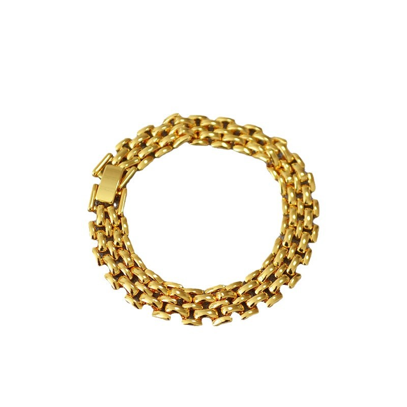 Small-batch Wide Hollowed-out Trendy Bracelet For Women From Europe And The US