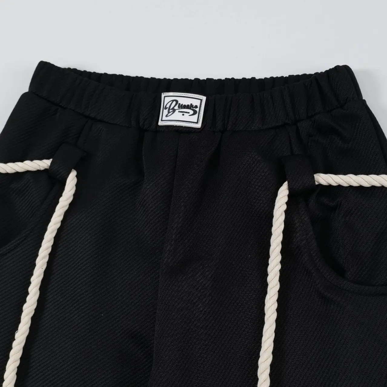 New Real Shot American Street Fashion High Street Loose Casual Trousers