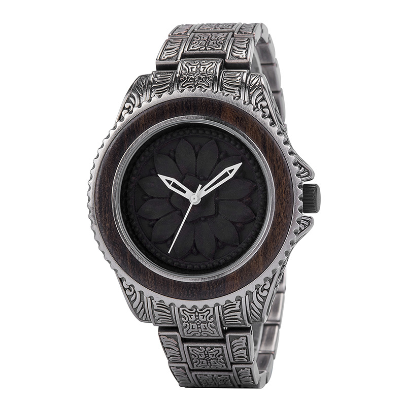 Wooden Watch Quartz Decoration 5