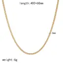 Personalized DIY Vacuum-Plated Stainless Steel Necklace view 14