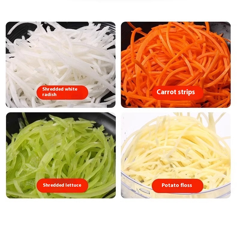 Commercial Vegetable Cutter Multi-function Automatic Dicing Slice - Image 21