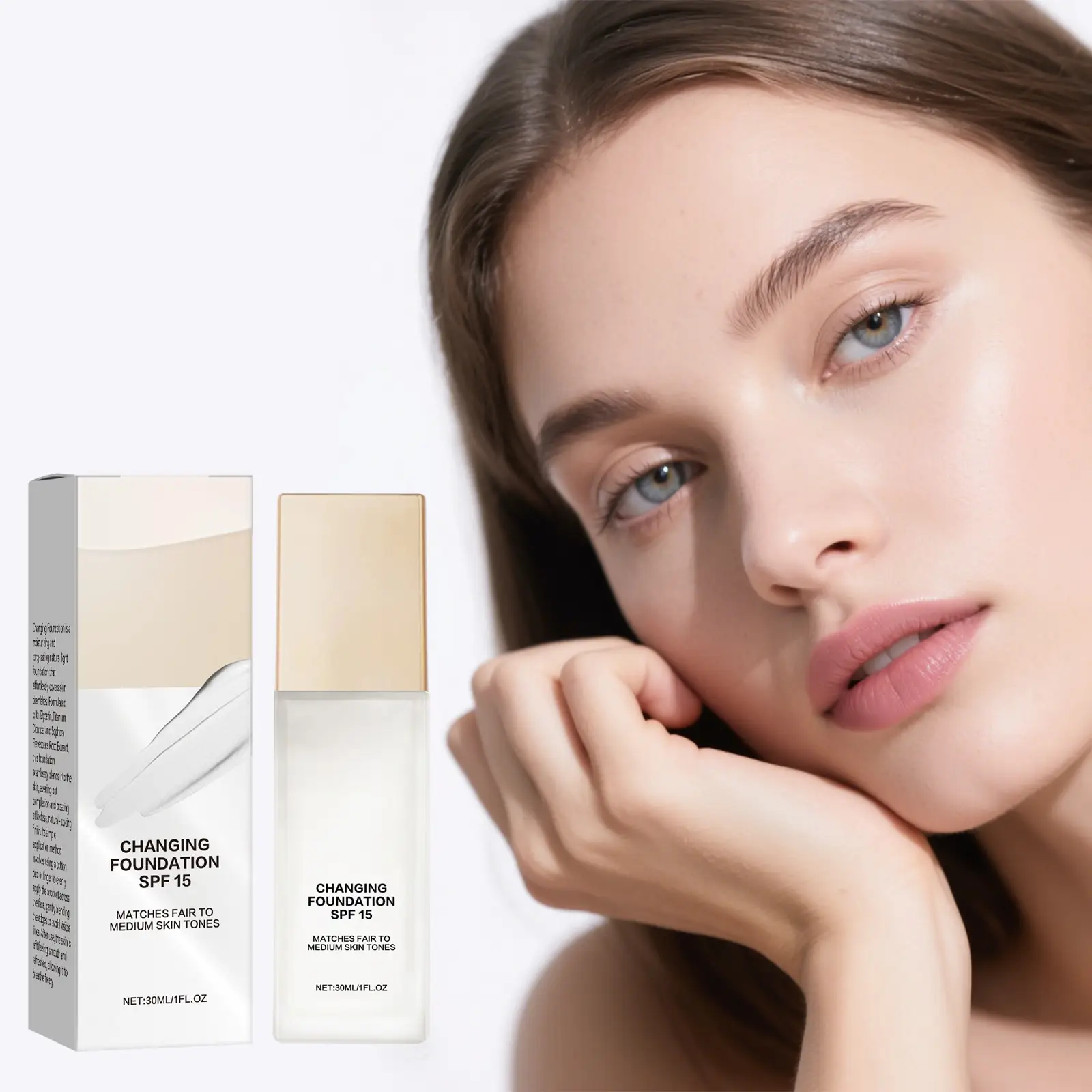 Lightweight Hydrating Oil Control Concealer And Moisturizer Spacer Fluid Liquid Foundation