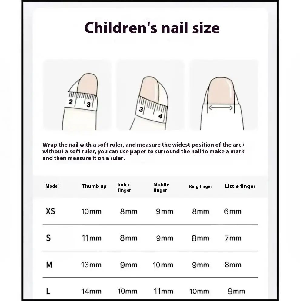Mermaid Starfish Diamond Cute Sequins Children Removable Nail Stickers