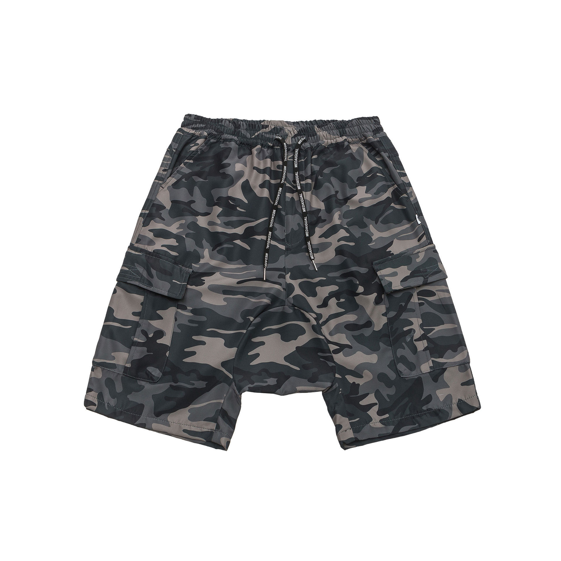 Harajuku Street Personality Crotch Camouflage Harem Pants