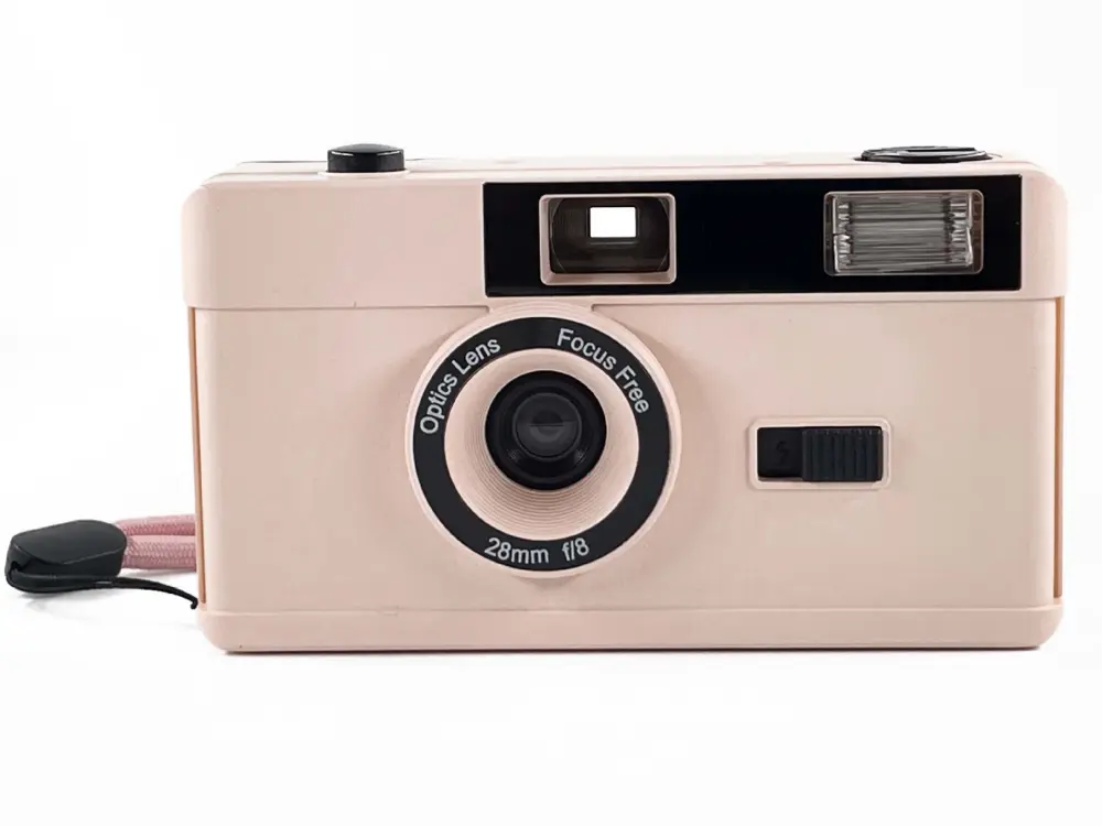 35MM Retro Film Camera with Flashing Light