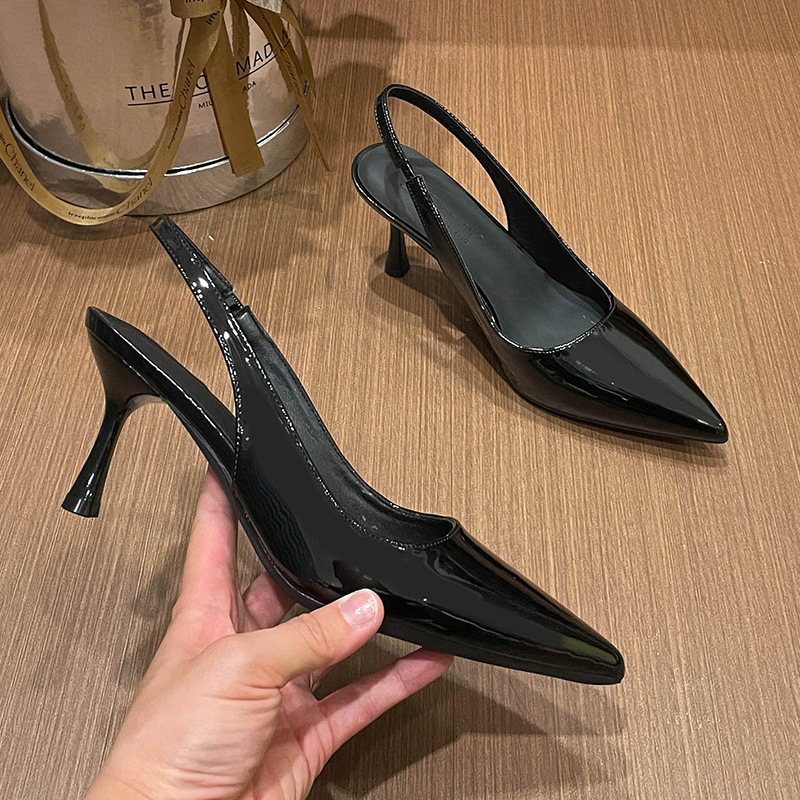 Patent Leather Stiletto Heels, picture 4 of 5