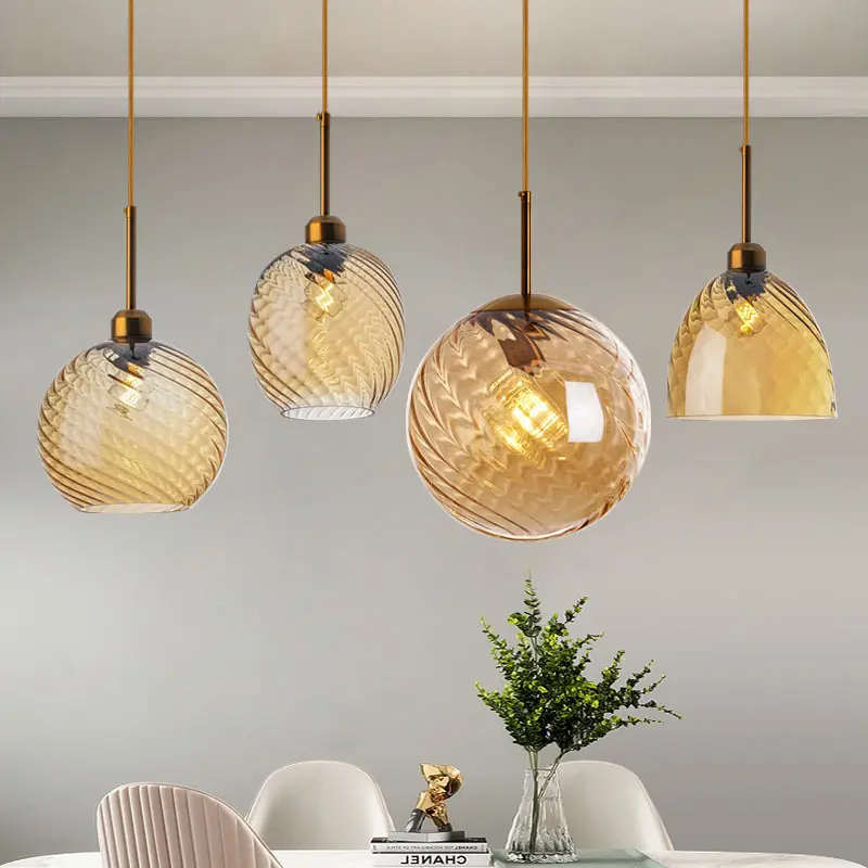 Internet Hot Glass Chandelier Living Room Bedroom