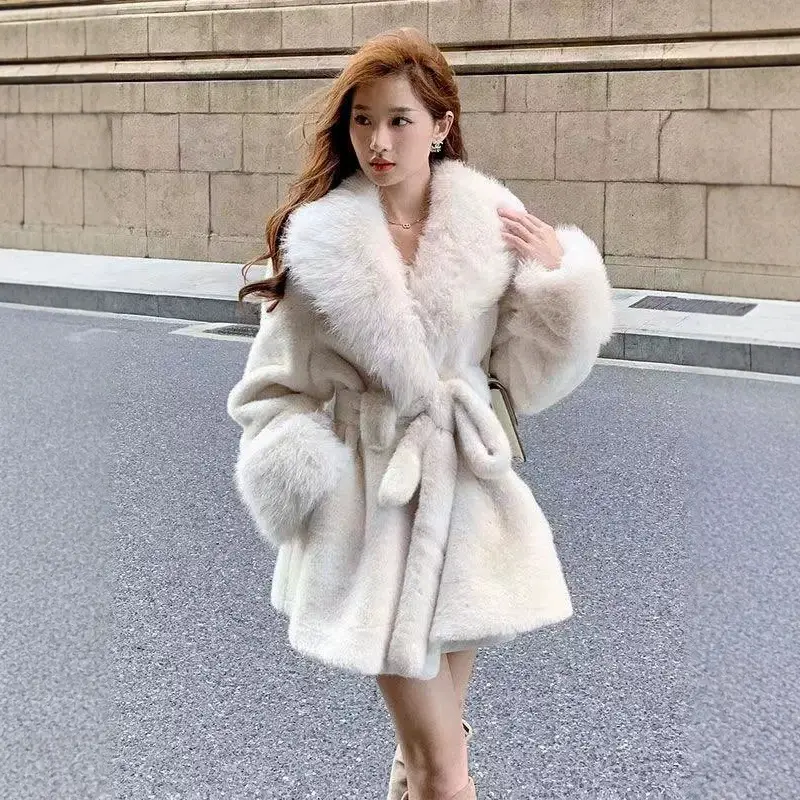 New Autumn Winter Eco-friendly Faux Fur Womens