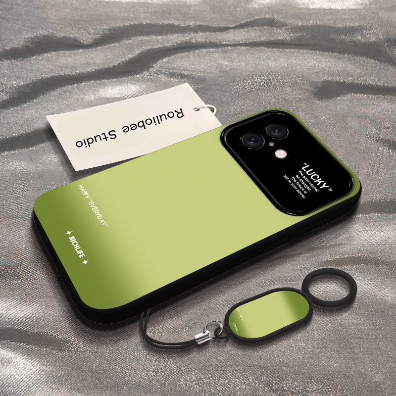 Premium Gradient Green Case For  16 Pro