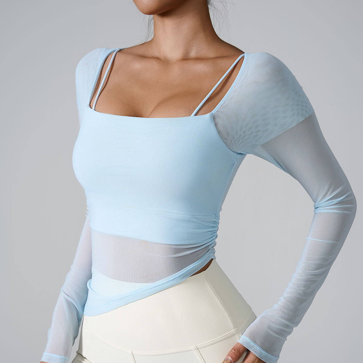 European And American Long Sleeve Yoga Wear