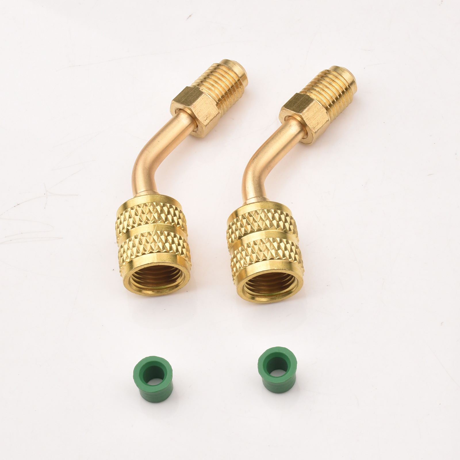 Brass Adapter 516-inch Quick Connector To 14-inch Male Thread
