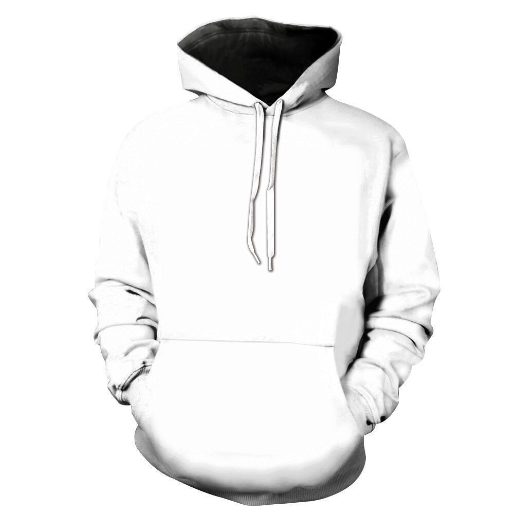 Mens Polyester 3D Digital-Print Hoodie