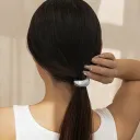 03 Hair Rope White K 0565