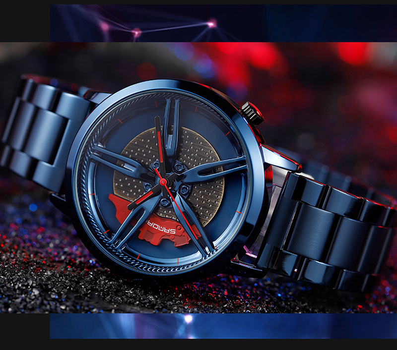 Sanda 1040 Gyro Wheel Watch for Men