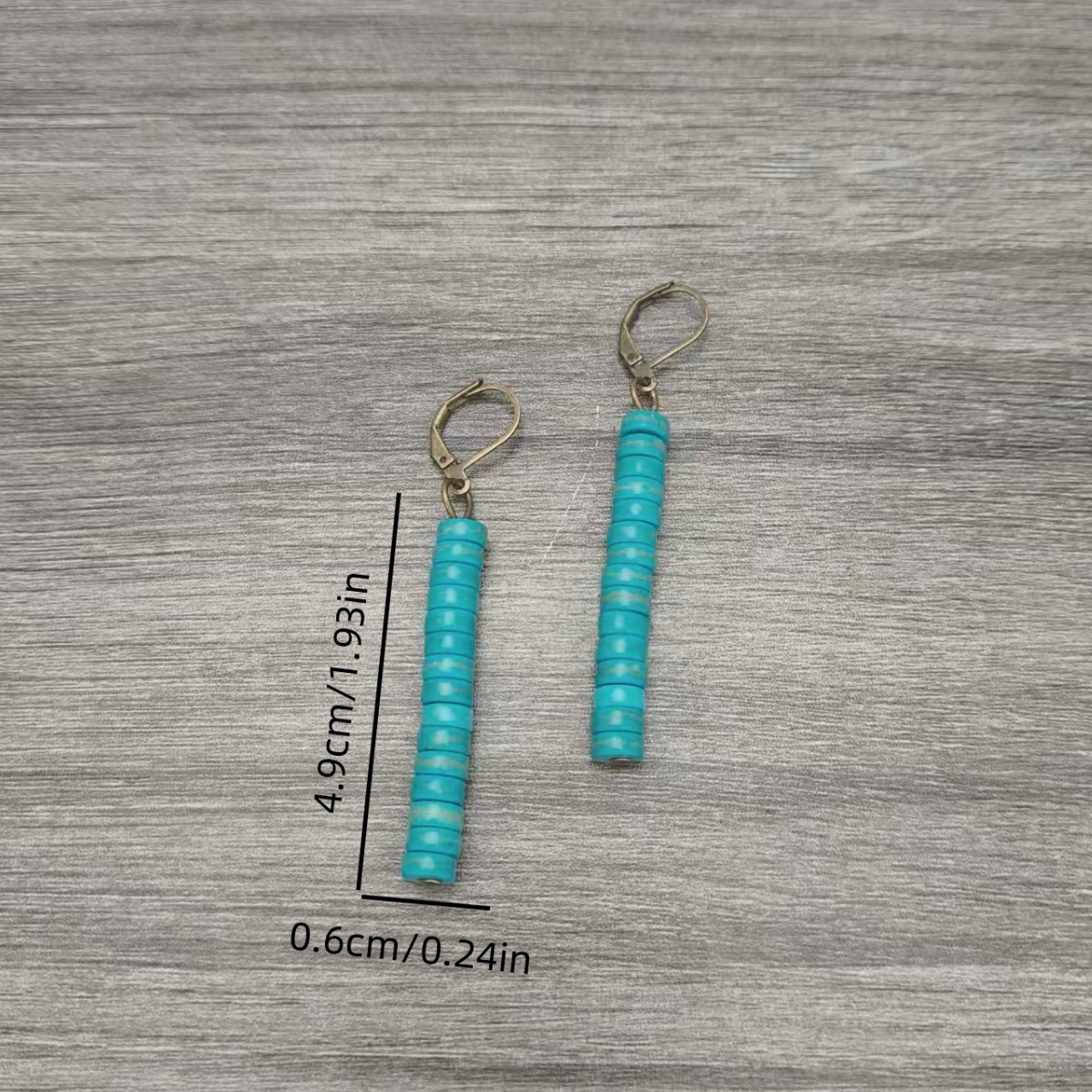 Women's Fashionable Vintage Bohemian Turquoise Earrings