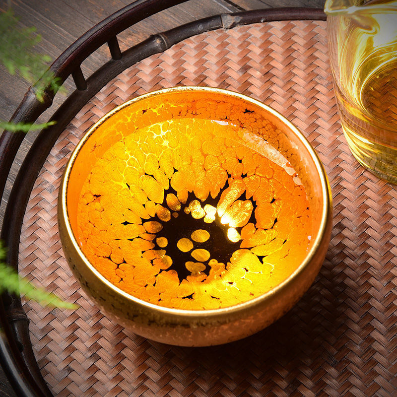 Health Care Gold Oil Drops Gilding Tea Cup