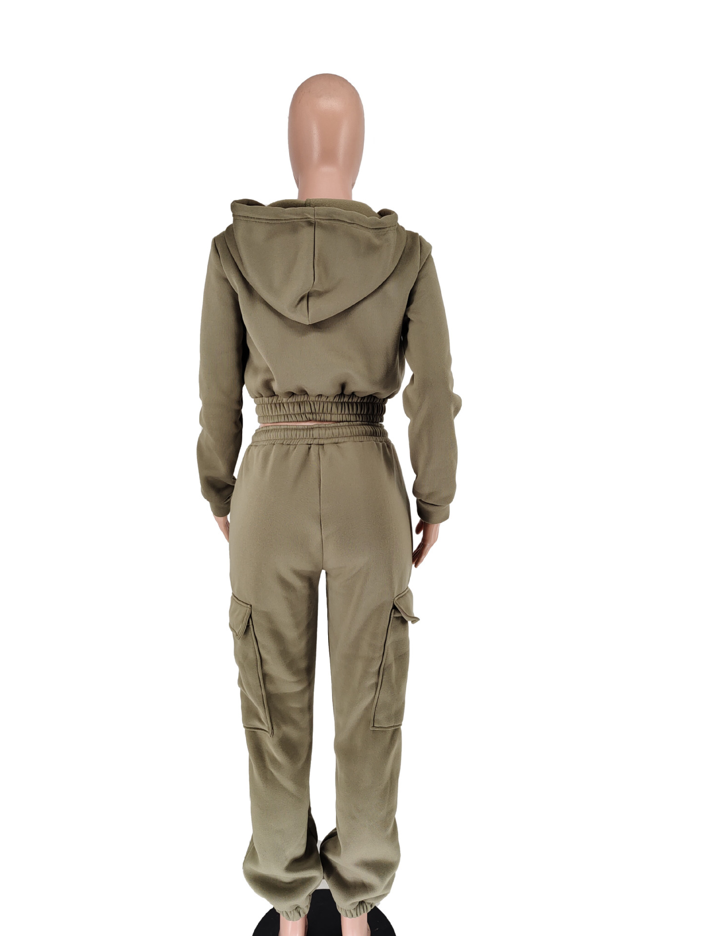 Women's Casual Sweater Pants Suit