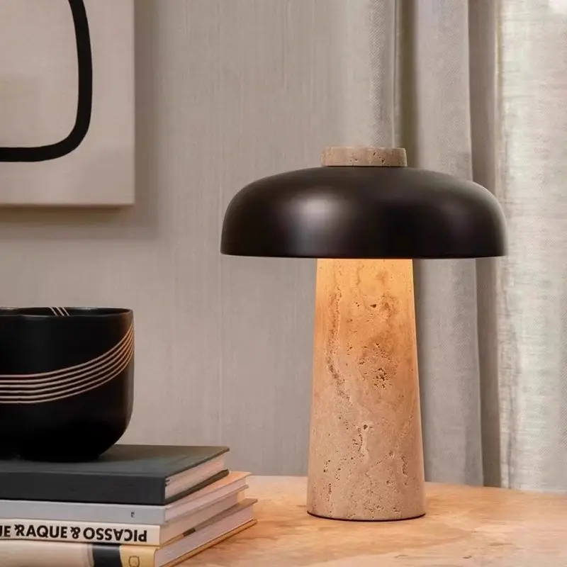 Dimmable Mushroom Table Lamp Decorative Desk