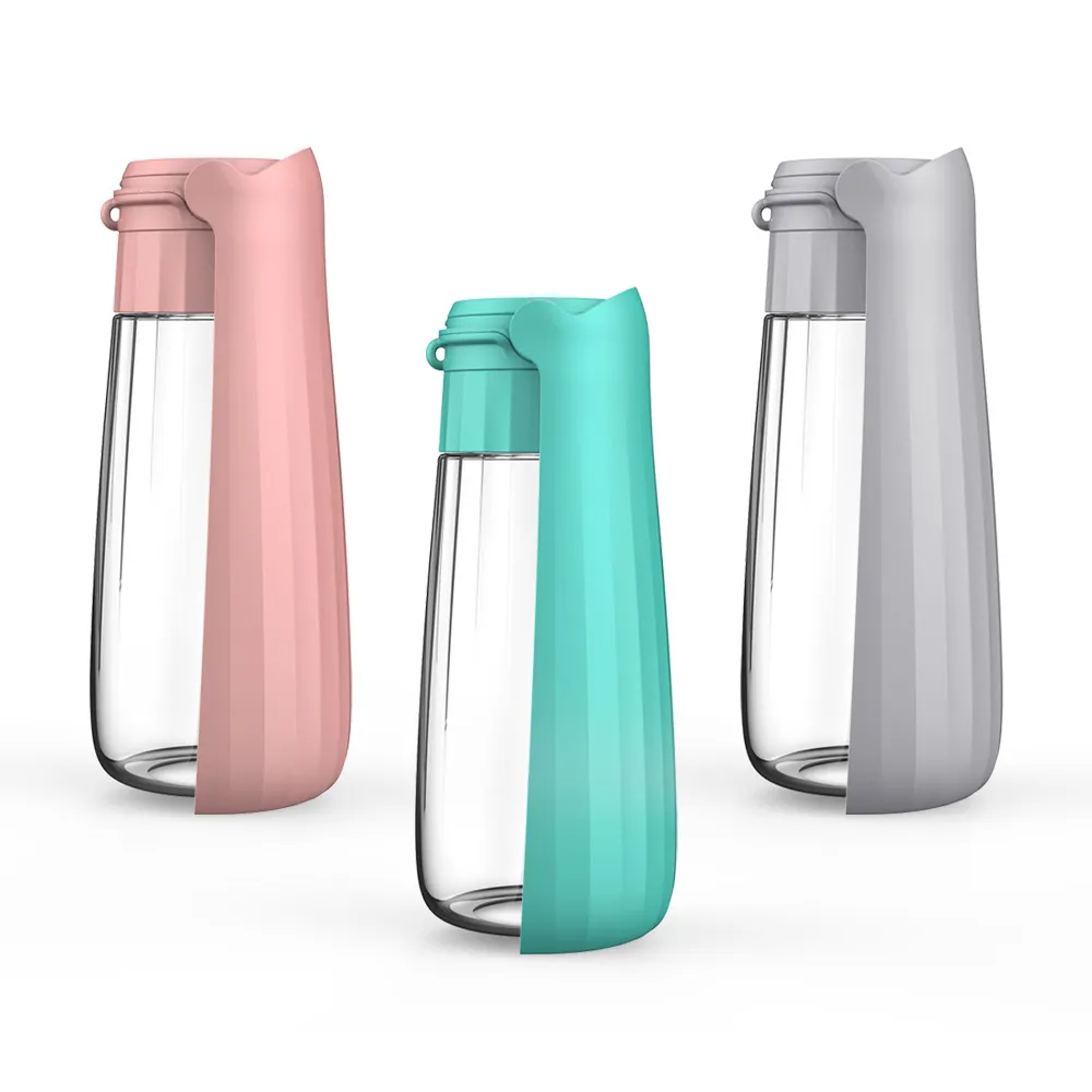 Pet Water Cup Outdoor Portable Folding Dog Water Bottle 550ml Large Capacity Medium To Large Dog Drinking Bottle – image 2