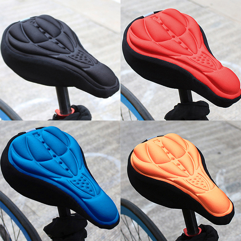 Colorful 3D Fixed-Gear Saddle Cover For Mountain And Road Bikes