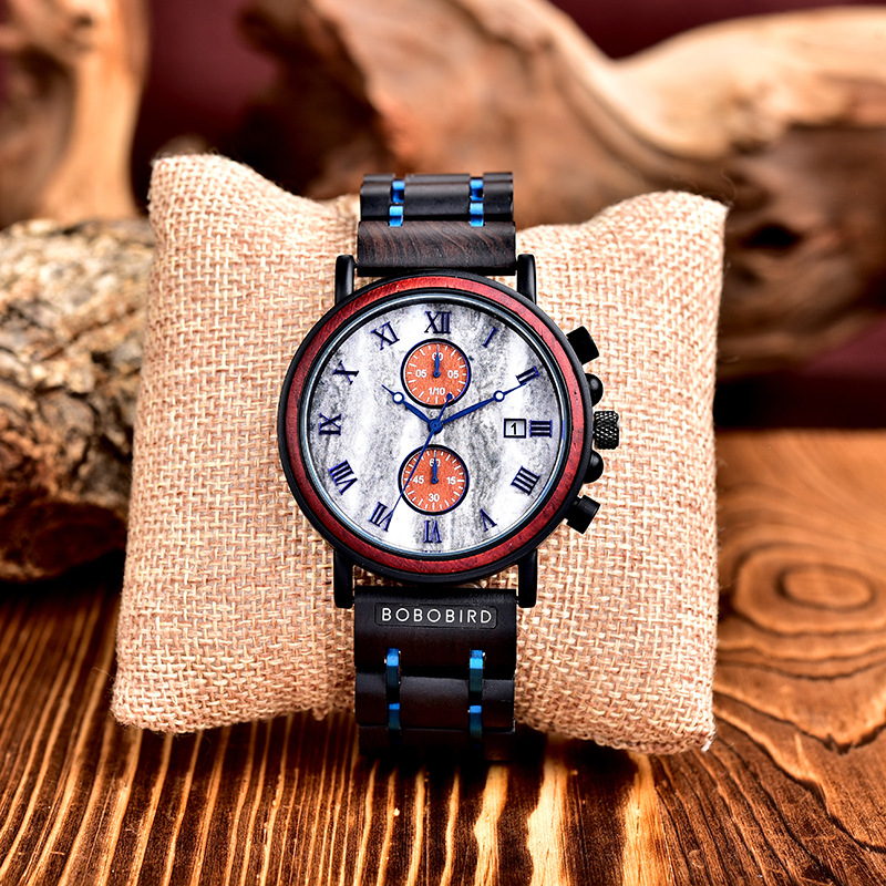 Unisex Wooden Quartz Decoration Watch 4