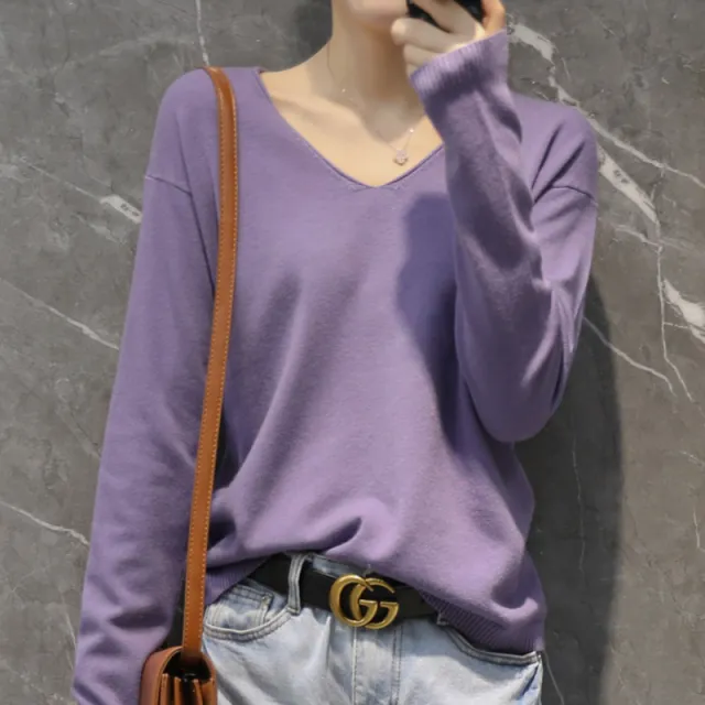 Plus Size Students Slimming Solid Color Underwear Top Purple - Shop at LoveMi