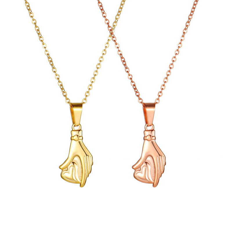 Women's Fashion Casual Hand-held Love Necklace