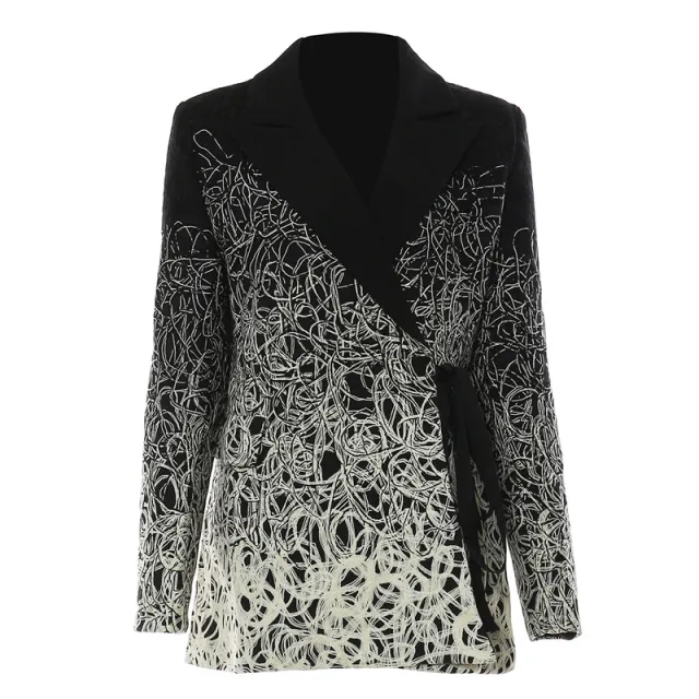 Fashionable Casual Suit Coat For Women Black - Shop at LoveMi