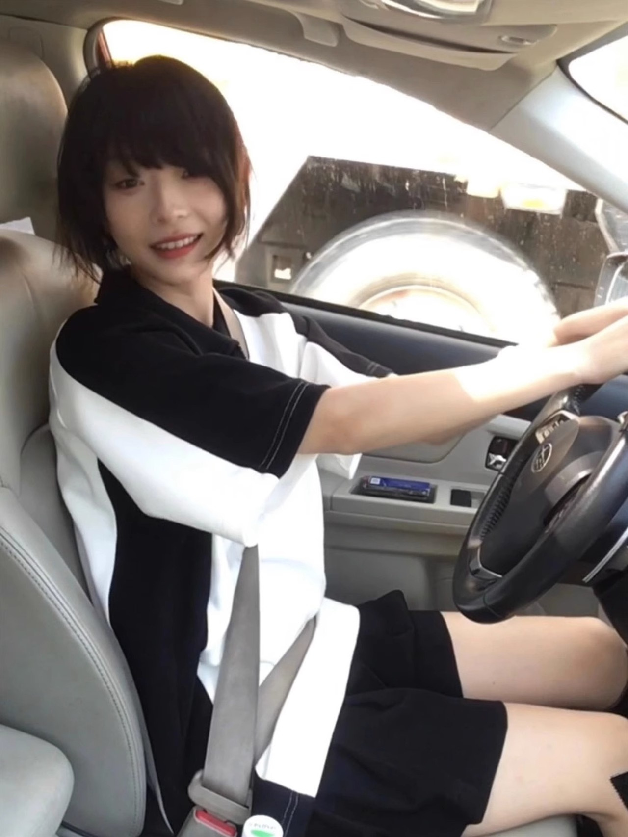 Polo Collar Plus Size Women's Short-sleeved T-shirt