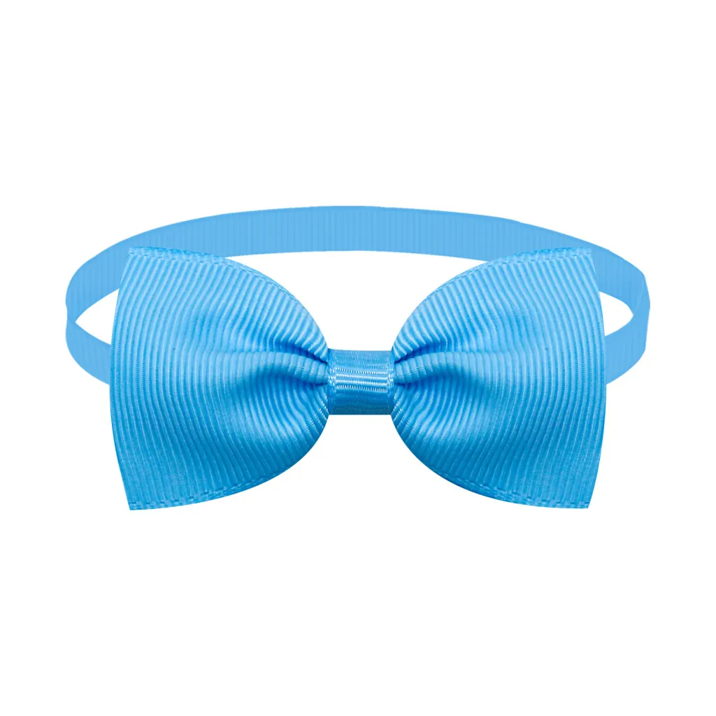 Tie Bow Adjustable Bow Tie For Cats And Dogs In Stock Pet Supplies - Light Blue
