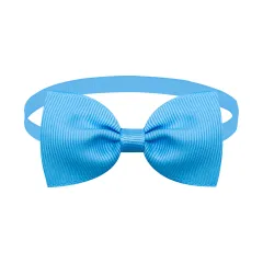 Tie Bow Adjustable Bow Tie For Cats And Dogs In Stock Pet Supplies - Light Blue - View 1
