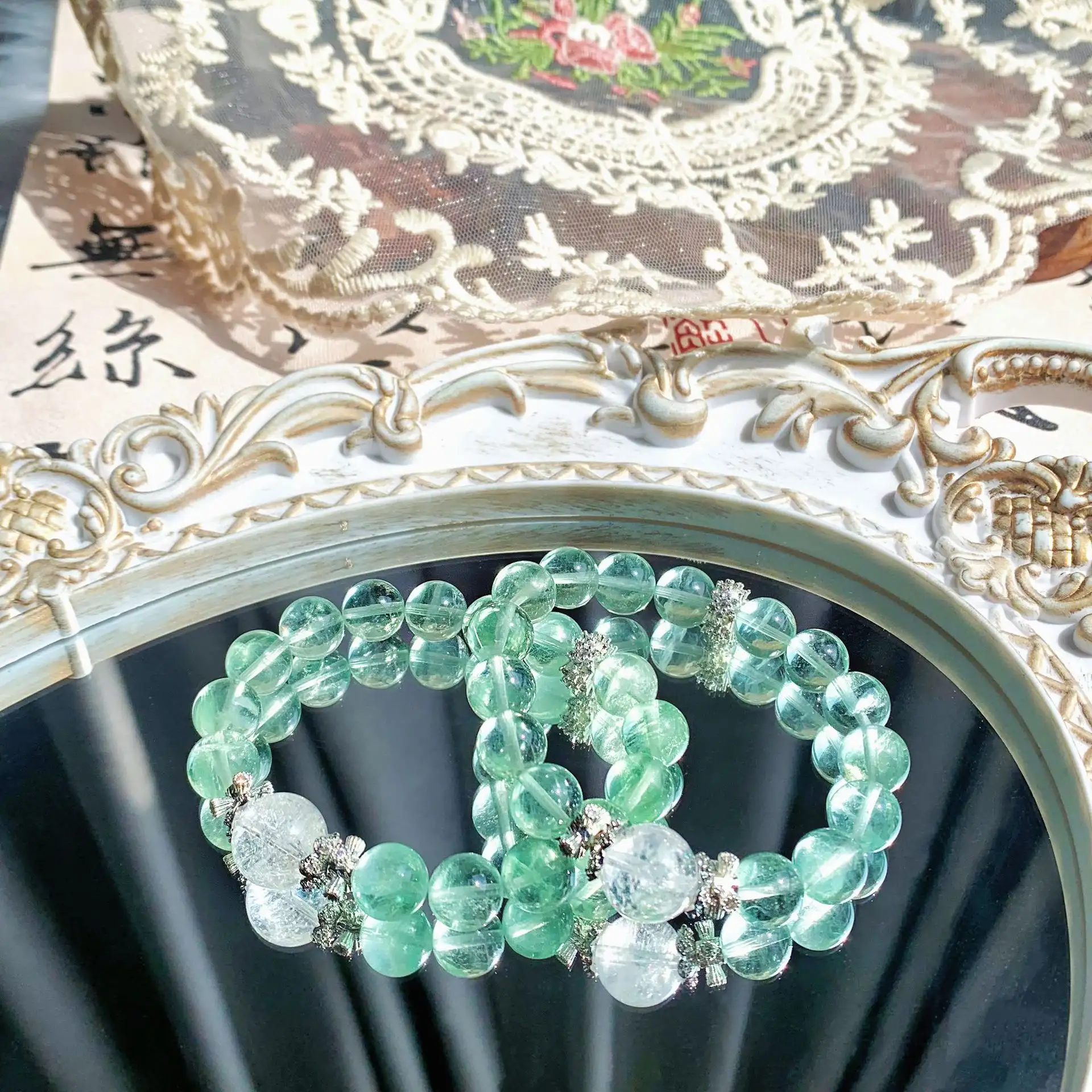 DIY Original Design Women's Fashion Natural Crystal Bracelet