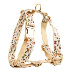 Small White Flower Pet Dog Collar Suit - Dog Vest - View 1