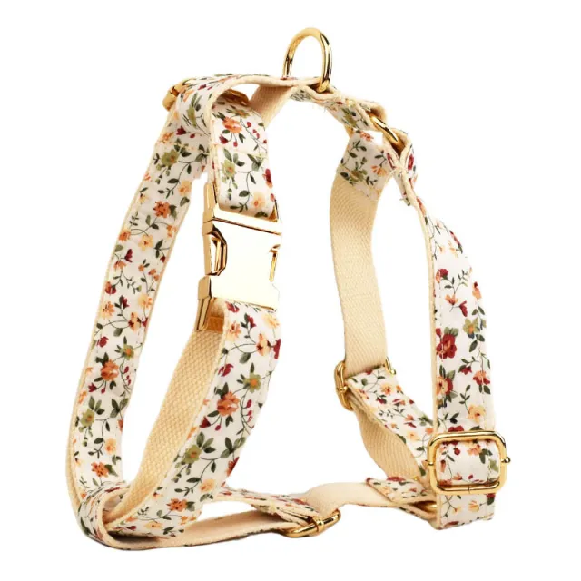 Small White Flower Pet Dog Collar Suit Dog Vest - Shop at LoveMi