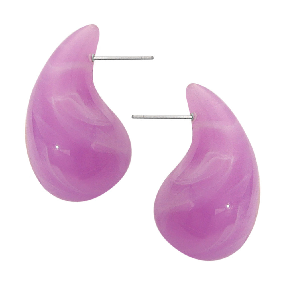 Purple Earrings
