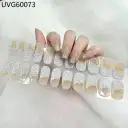 UV Gel Nail Sticker Semi-cured Semi-baked UV Nail Beauty Patch view 28