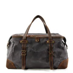 New Outdoor Gym Bag Men's Handbag - Gray - View 1
