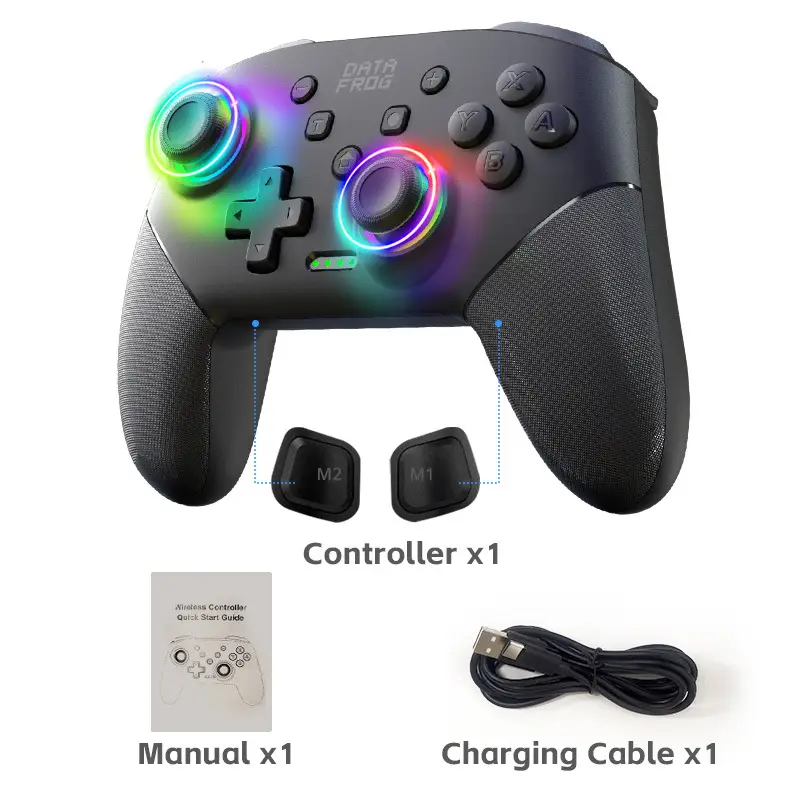 Black Lightning Wireless Elite Bluetooth Handle