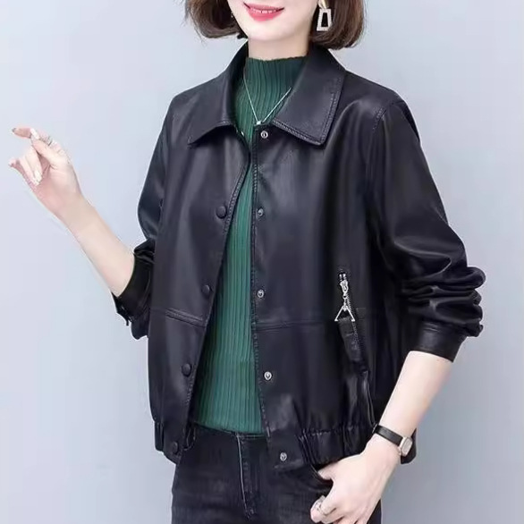 Women's Fashionable Thin Short Lapel Jacket