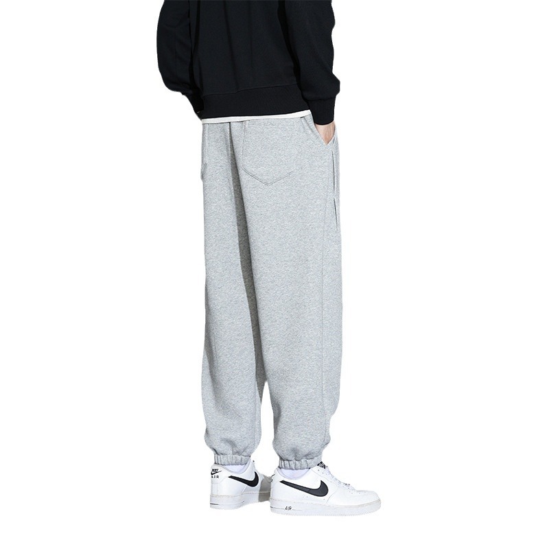 Men's Loose Thin Looking Extra Large Plus Casual Sports Trousers - Image 4