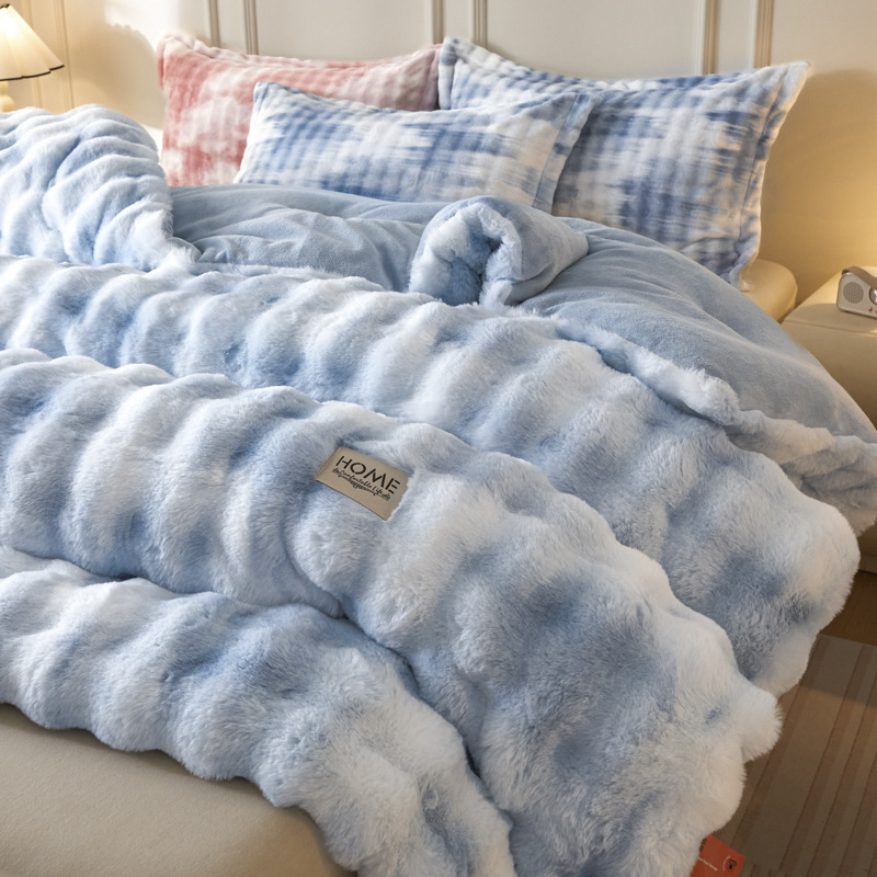 Plush Quilt Thickened Warming Duvet Insert