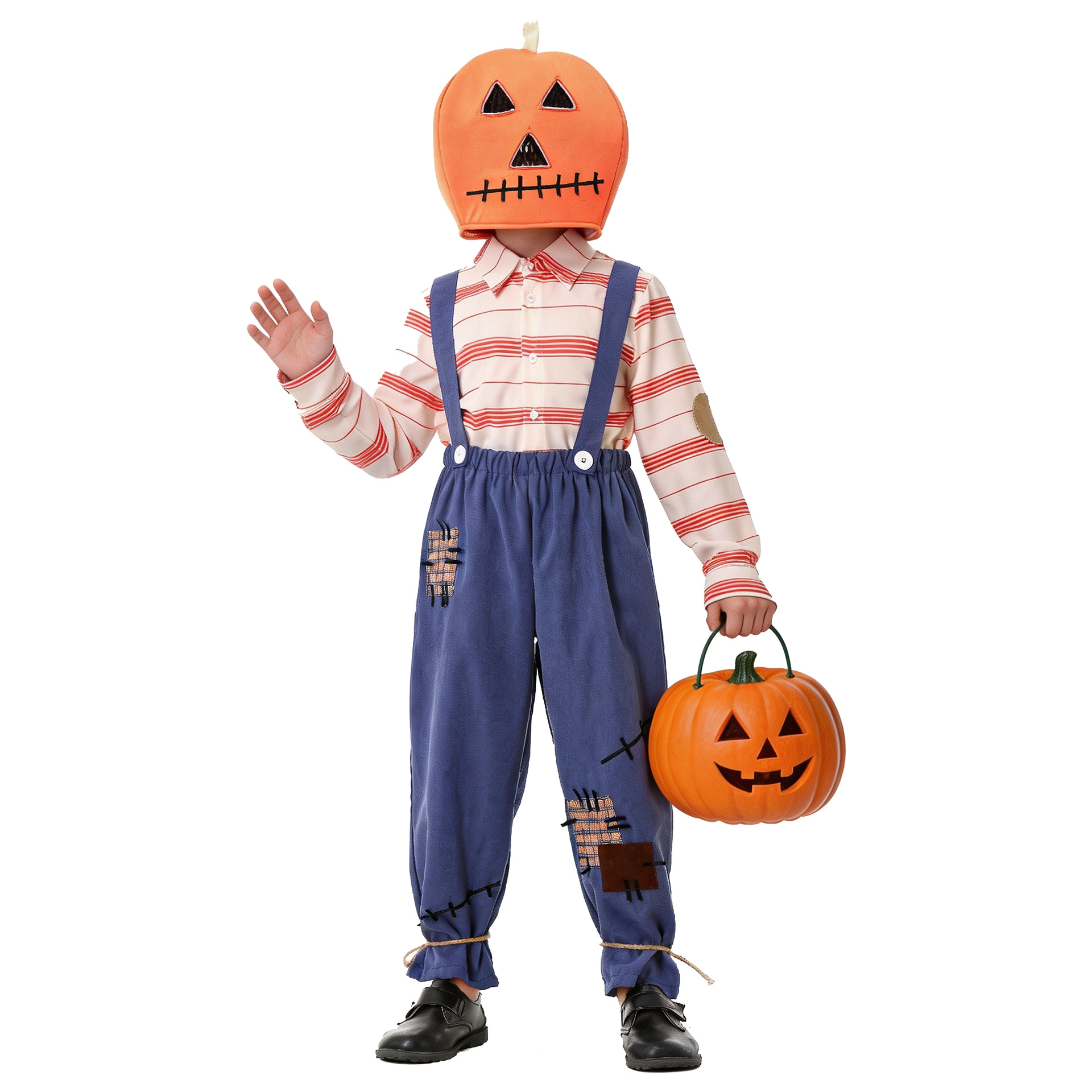 Obsidian Hollow Harvest Kin Pumpkin Costume